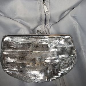 Womans Cosmetic Bag Retro SILVER THEME